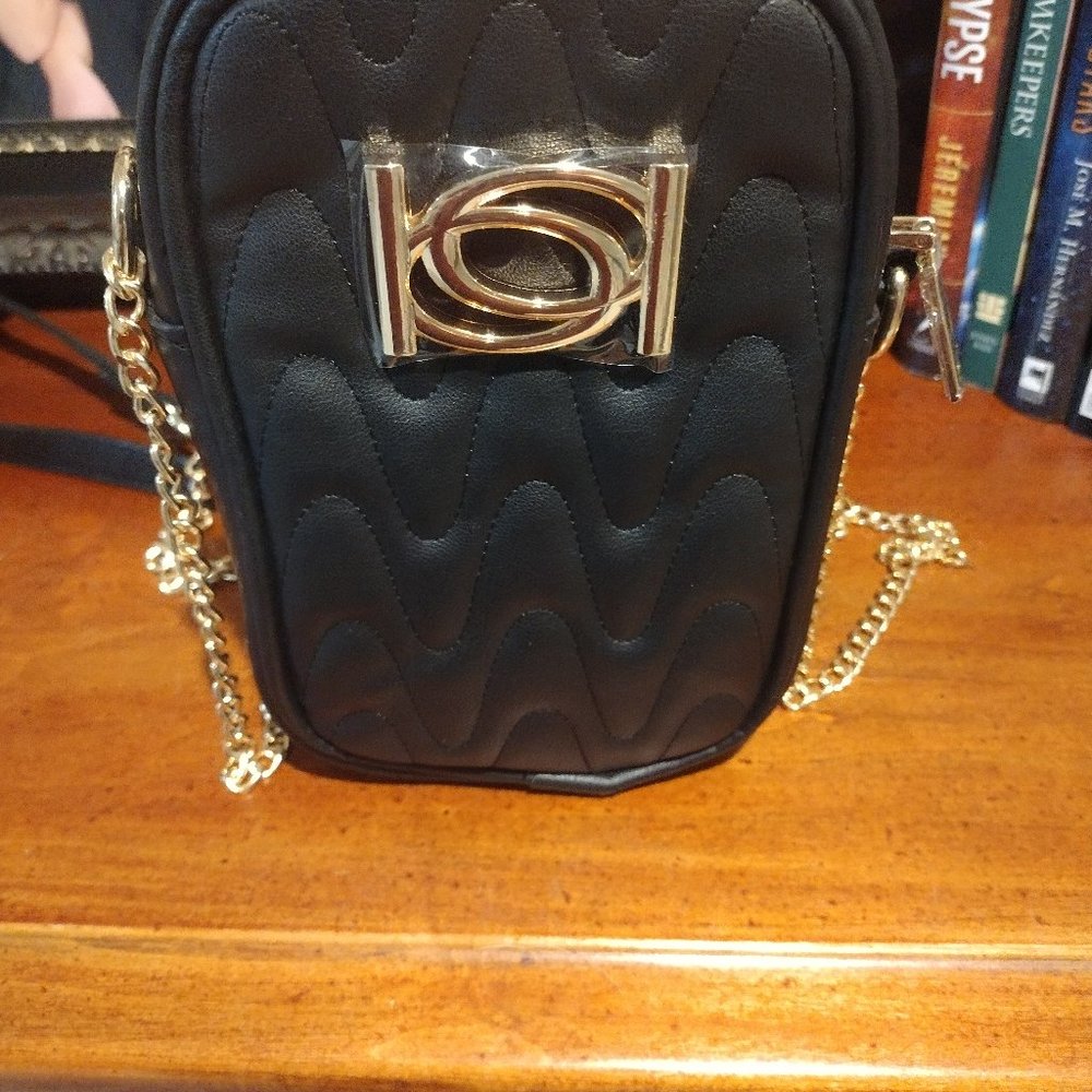 BeBe Black Pouch Purse